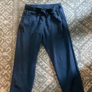 Mens Sz L Navy Under Armour Fleece Pant